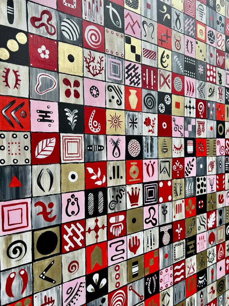 Original Contemporary Abstract Painting by Seda Isikman Dülger