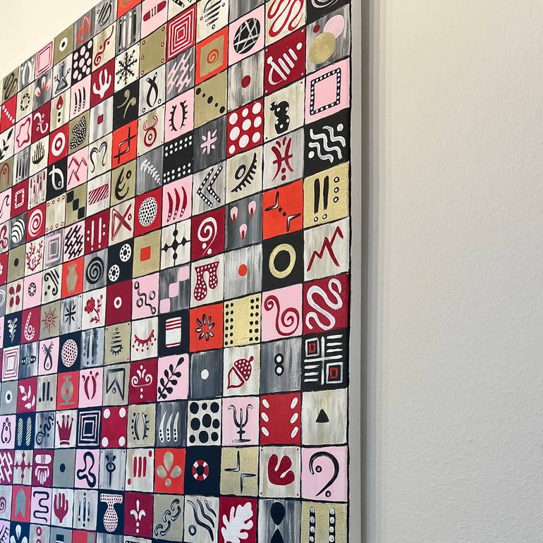 Original Contemporary Abstract Painting by Seda Isikman Dülger