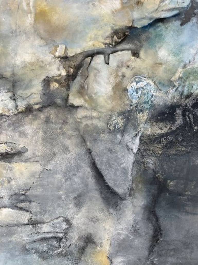 Original Abstract Expressionism Abstract Painting by Susanne Pohlmann