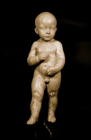 Original Classicism Children Sculpture by Dionisio Cimarelli