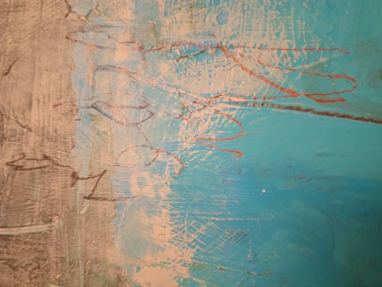 Original Abstract Painting by Elaine Wrogemann