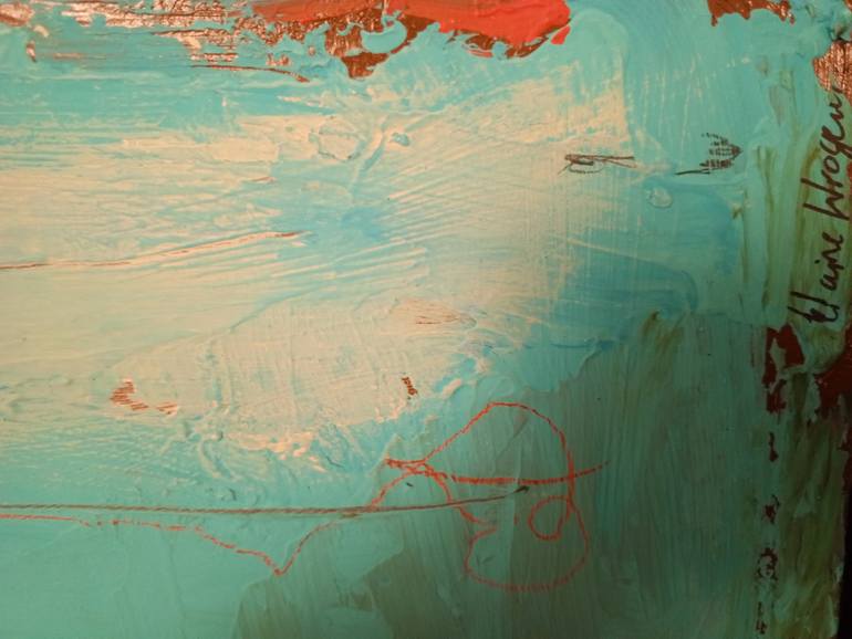Original Abstract Painting by Elaine Wrogemann