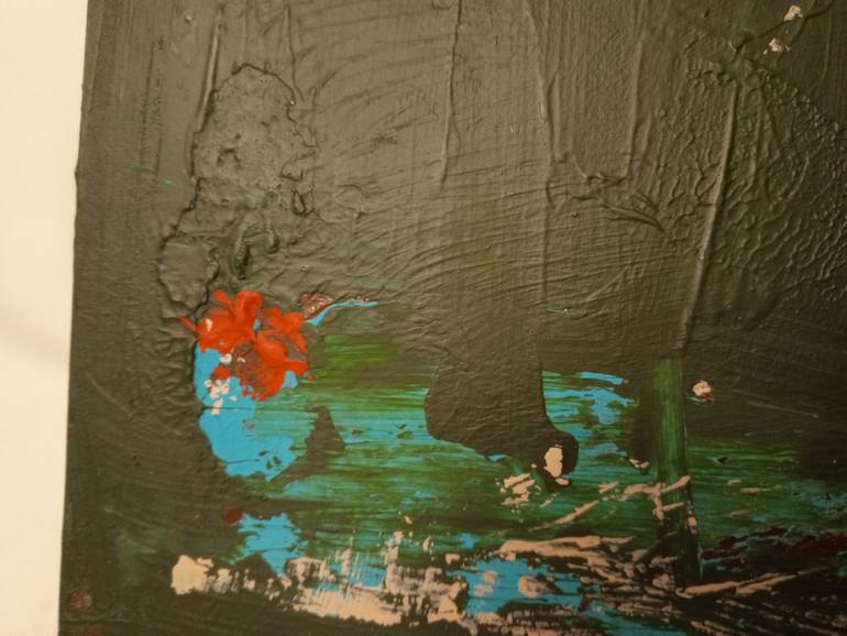 Original Abstract Painting by Elaine Wrogemann