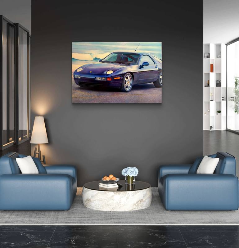 Original Contemporary Car Painting by Sergio Rivera Martínez