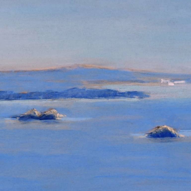 Original Figurative Seascape Painting by François Cusson