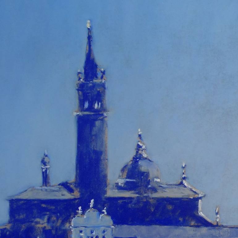 Original Figurative Cities Painting by François Cusson