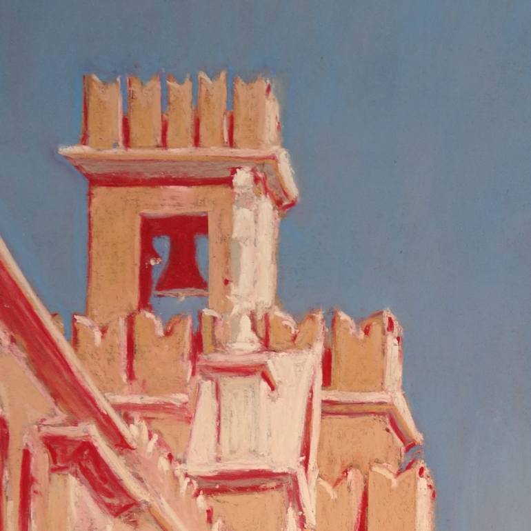 Original Figurative Cities Painting by François Cusson
