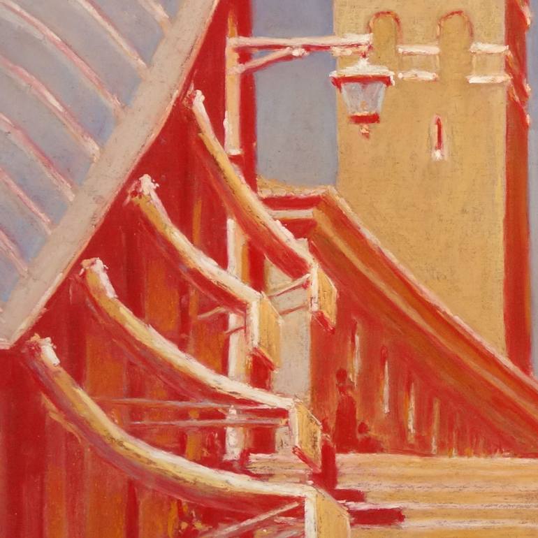 Original Figurative Cities Painting by François Cusson
