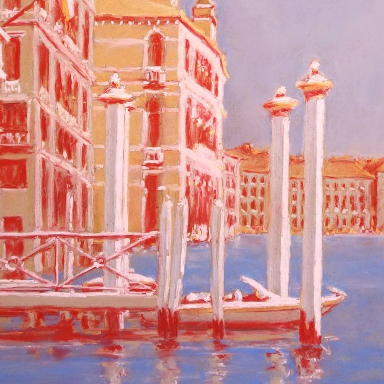 Original Figurative Cities Painting by François Cusson