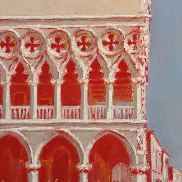 Original Figurative Cities Painting by François Cusson