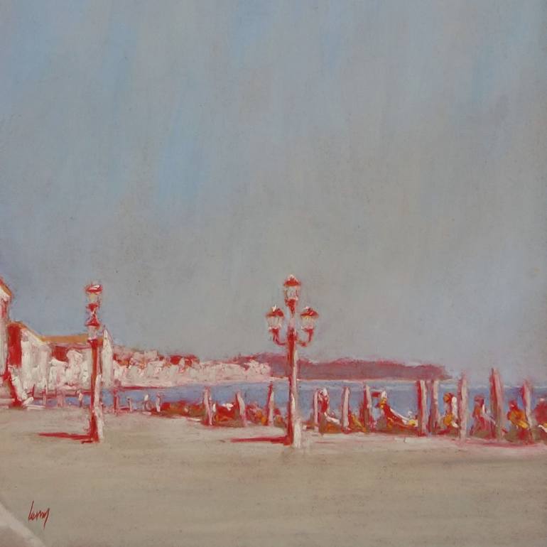 Original Figurative Cities Painting by François Cusson