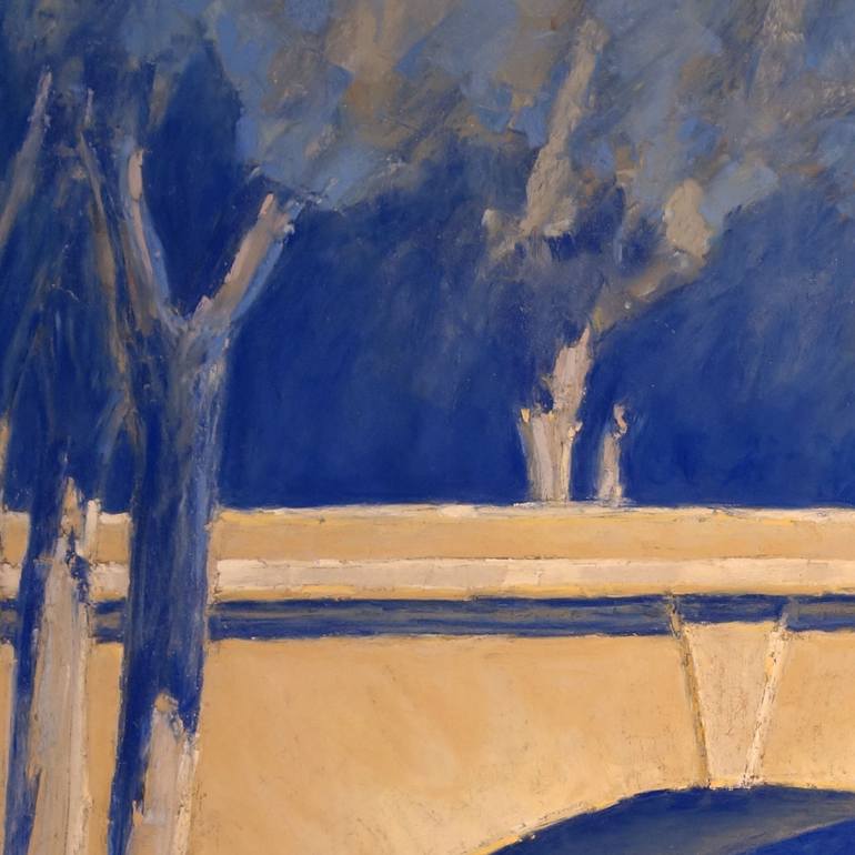 Original Figurative Cities Painting by François Cusson