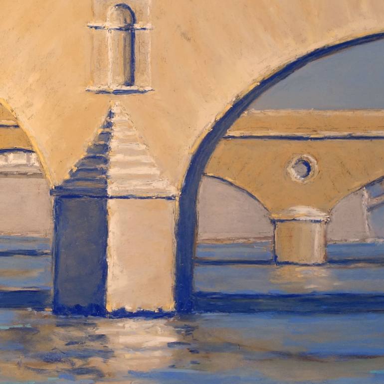 Original Figurative Cities Painting by François Cusson
