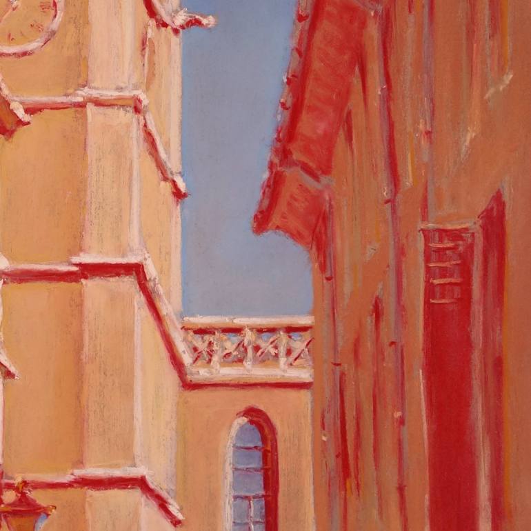 Original Figurative Cities Painting by François Cusson