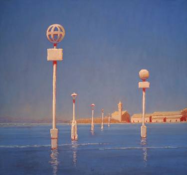 Original Figurative Seascape Painting by François Cusson