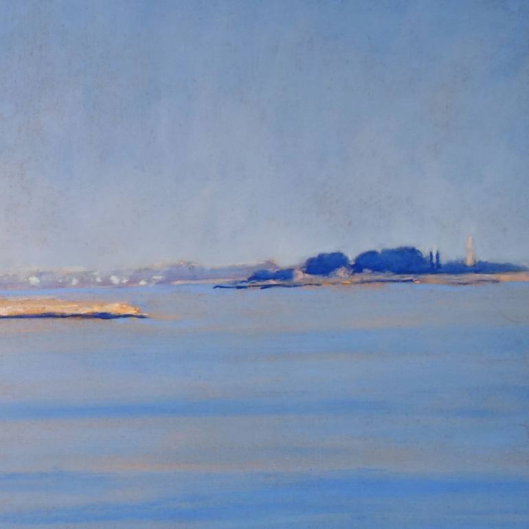 Original Figurative Seascape Painting by François Cusson