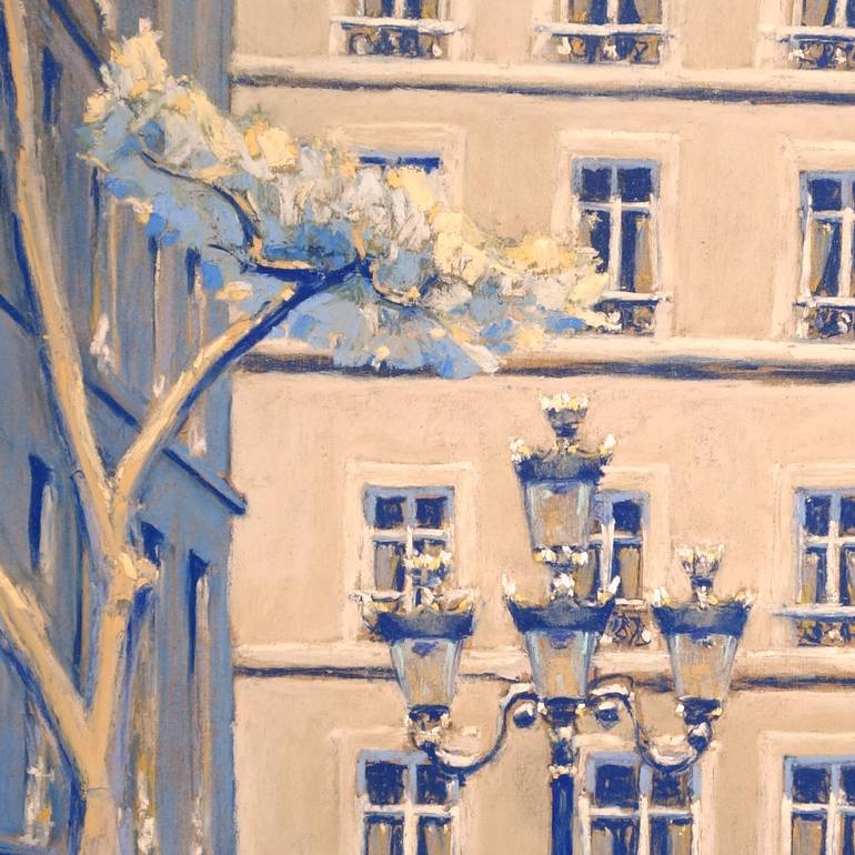 Original Figurative Cities Painting by François Cusson