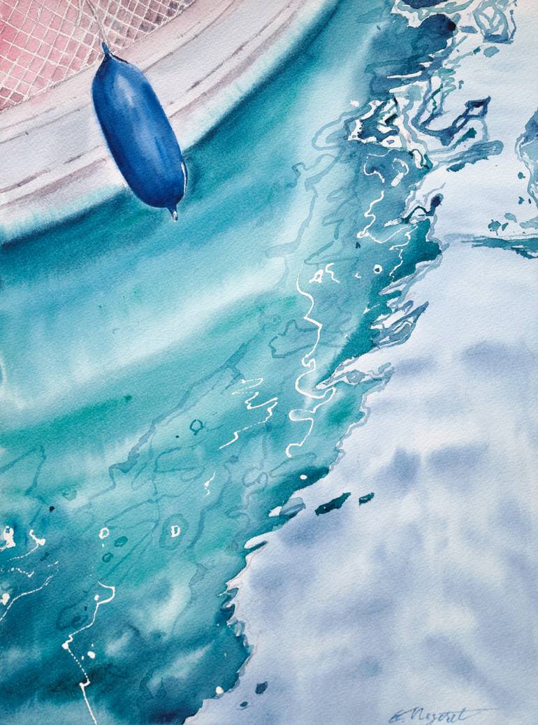 Original Realism Abstract Painting by Eugenia Nazaret