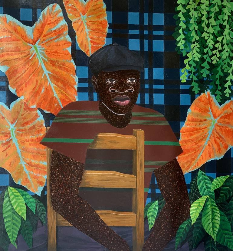 Print of Abstract Expressionism People Paintings by Akinshola Akintomide