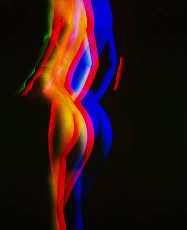 Original Abstract Nude Photography by Maaza F