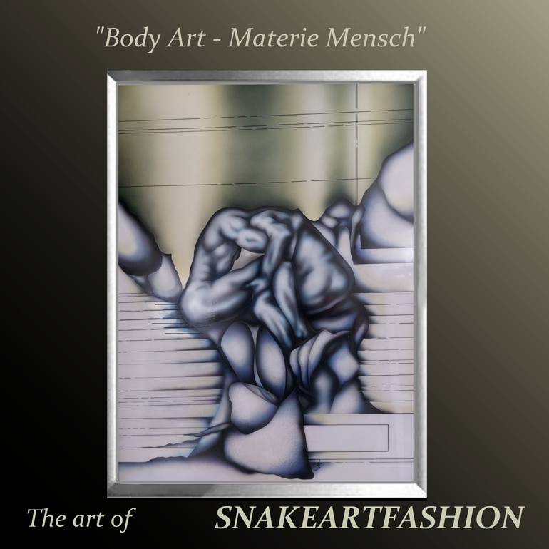 Original Contemporary Body Painting by Karin Schmid
