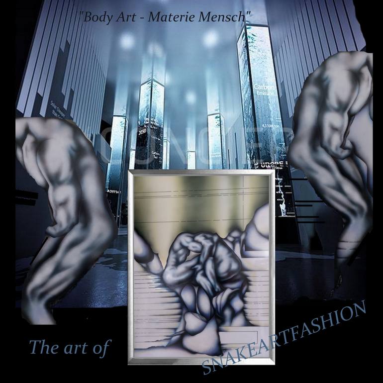 Original Contemporary Body Painting by Karin Schmid