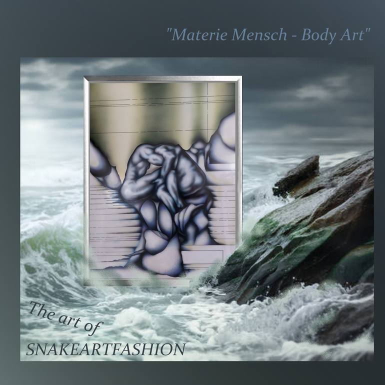 Original Contemporary Body Painting by Karin Schmid