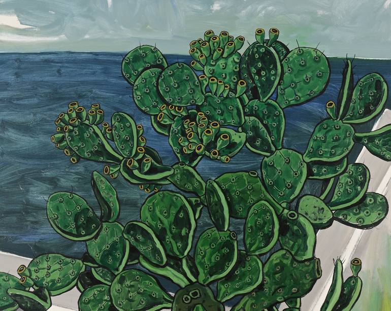 Original Modernism Nature Painting by Giovanni Battista Marcucci