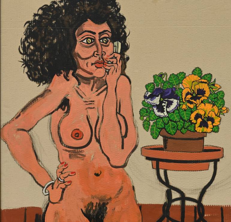 Original Figurative Nude Painting by Giovanni Battista Marcucci