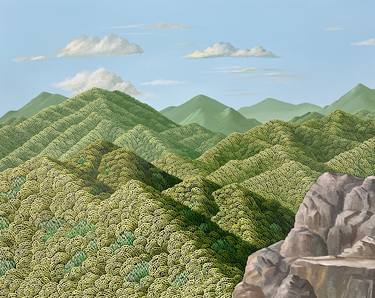 Original Realism Landscape Paintings by WONDEUK CHO