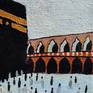 Kaaba painting / Holy Kaaba / Islamic painting