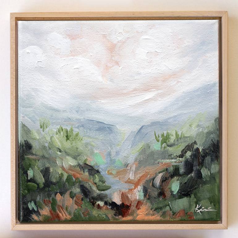 Original Abstract Landscape Painting by Lindsay Kivi