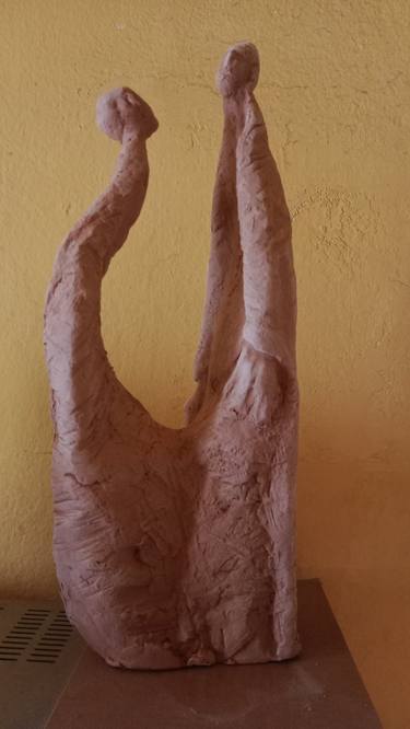 Original Expressionism People Sculpture by Andrea Belcastro