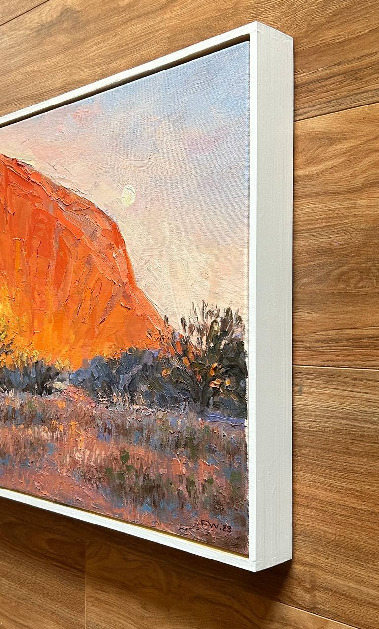 Original Impressionism Landscape Painting by Fangmin Wu