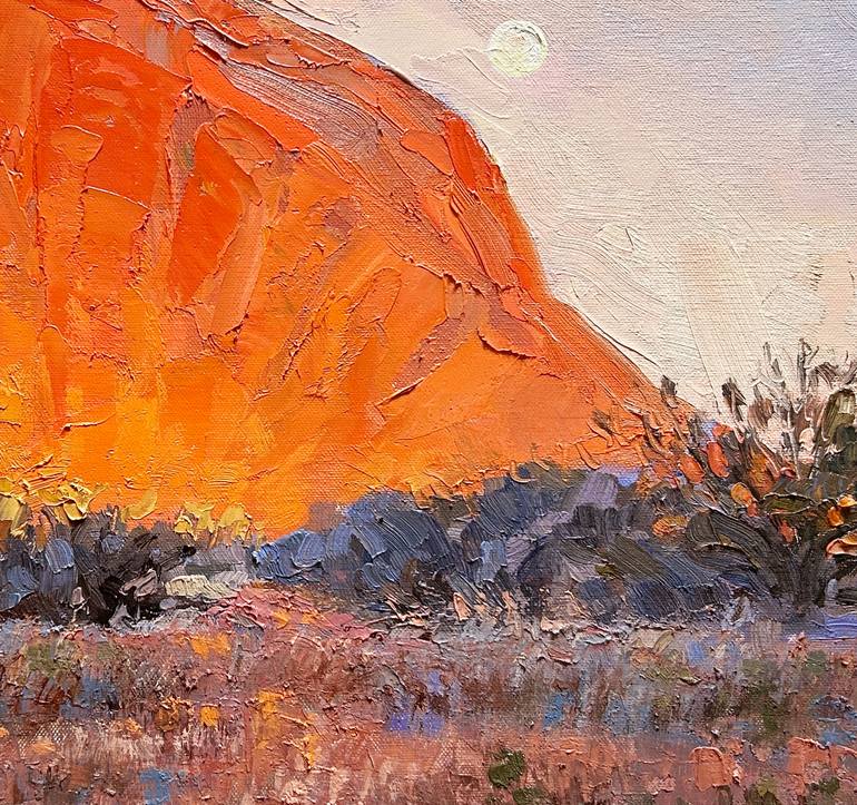Original Impressionism Landscape Painting by Fangmin Wu