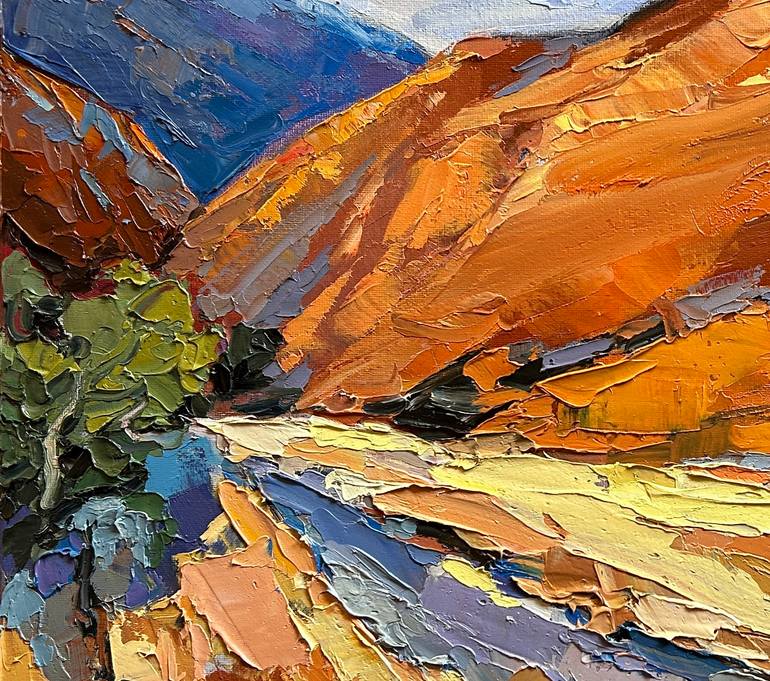 Original Contemporary Landscape Painting by Fangmin Wu