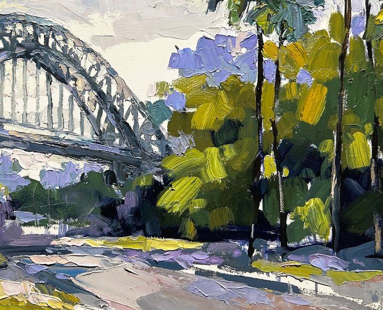 Original Contemporary Landscape Painting by Fangmin Wu
