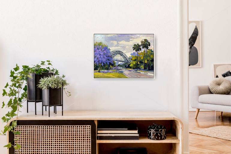Original Contemporary Landscape Painting by Fangmin Wu