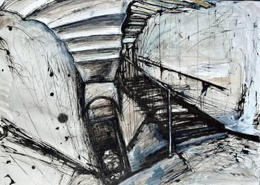 Original Expressionism Architecture Paintings by Lucio Forte