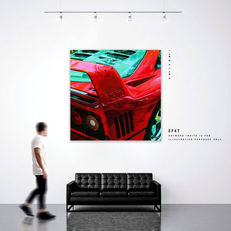Original Digital Art Car Digital by Dale Hawthorn