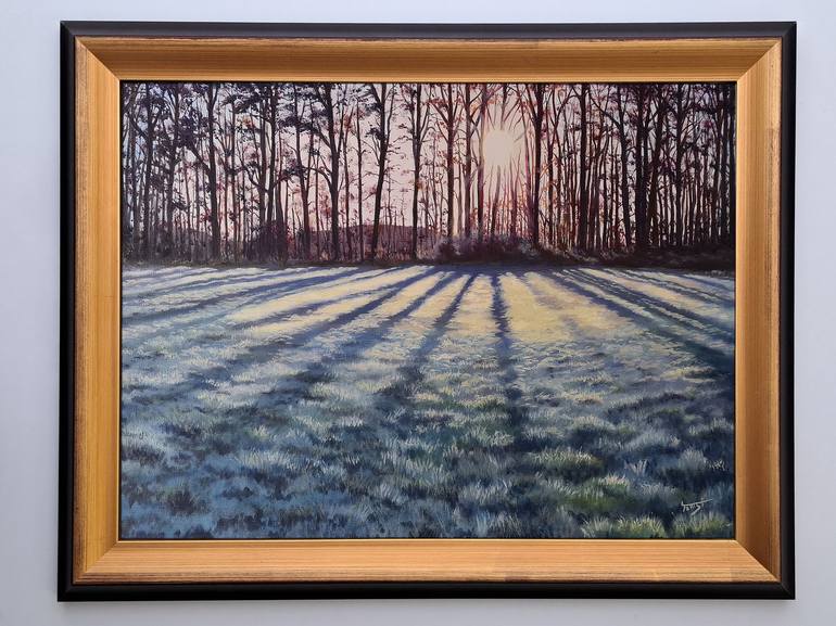 Original Impressionism Landscape Painting by Tom Lüke