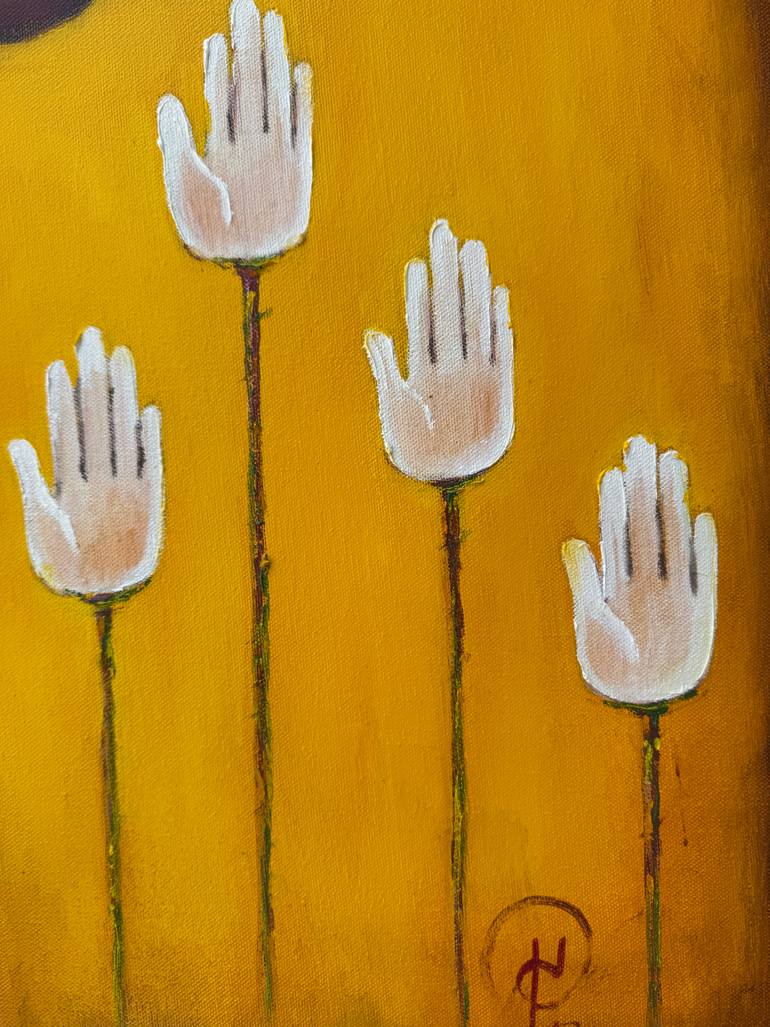 Original Symbolism Fantasy Painting by Olga Kovalev