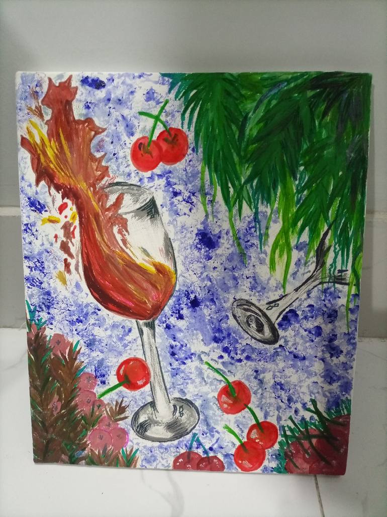 Original Classicism Fashion Painting by Lubeena Imtiaz