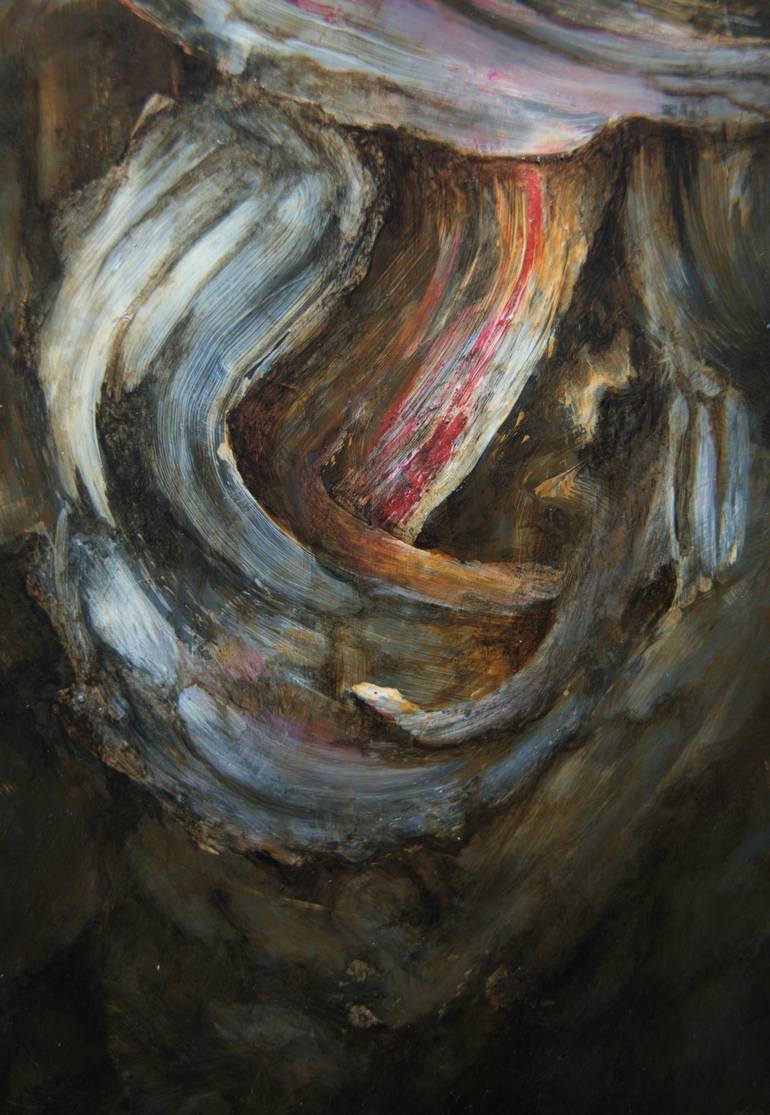 Original Abstract Expressionism Abstract Painting by Vadims Pjatrikovs