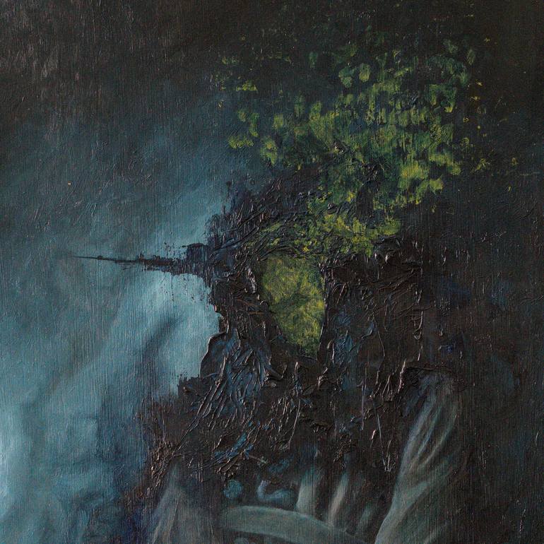 Original Figurative Abstract Painting by Vadims Pjatrikovs