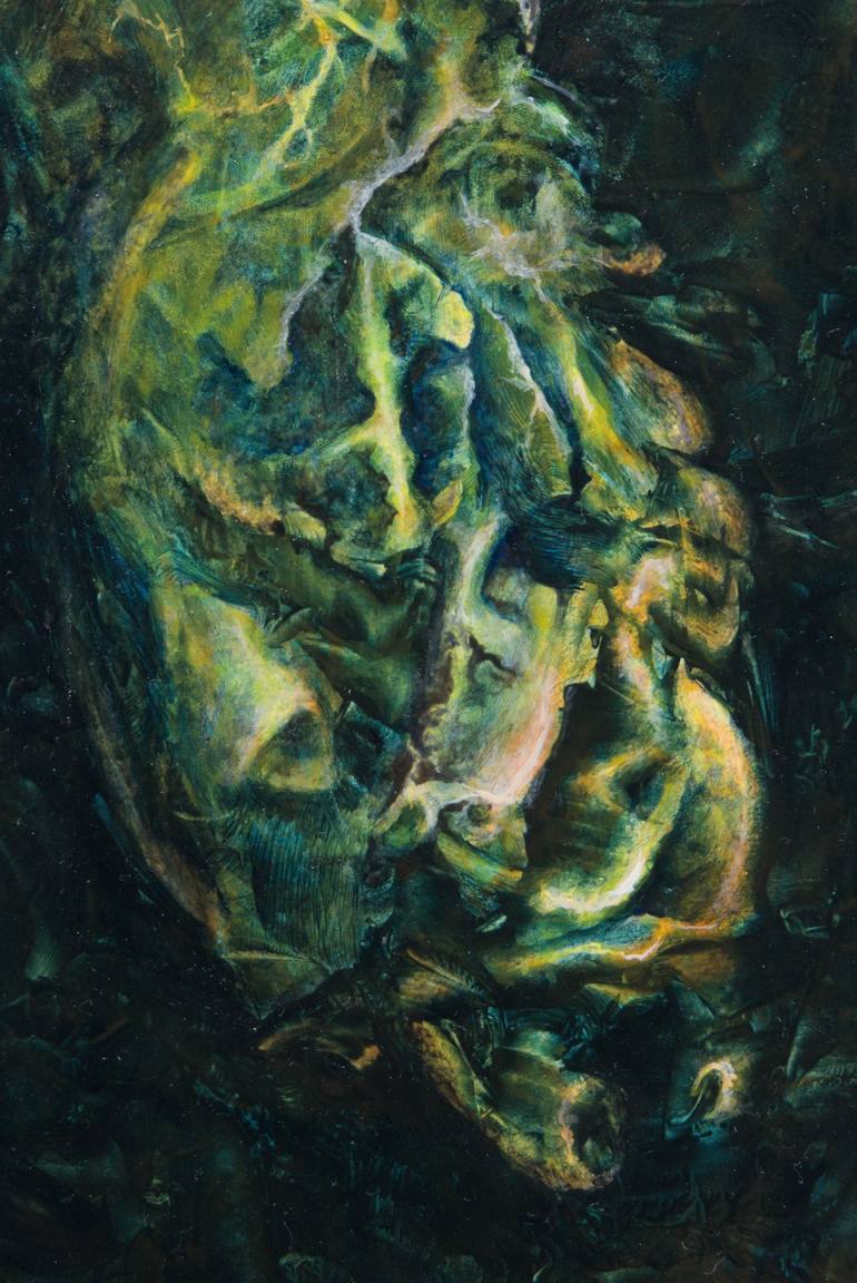 Original Contemporary Abstract Painting by Vadims Pjatrikovs
