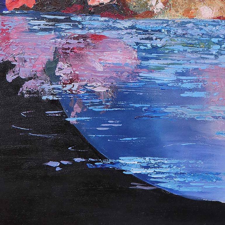 Original Abstract Nature Painting by Ravi Kumar