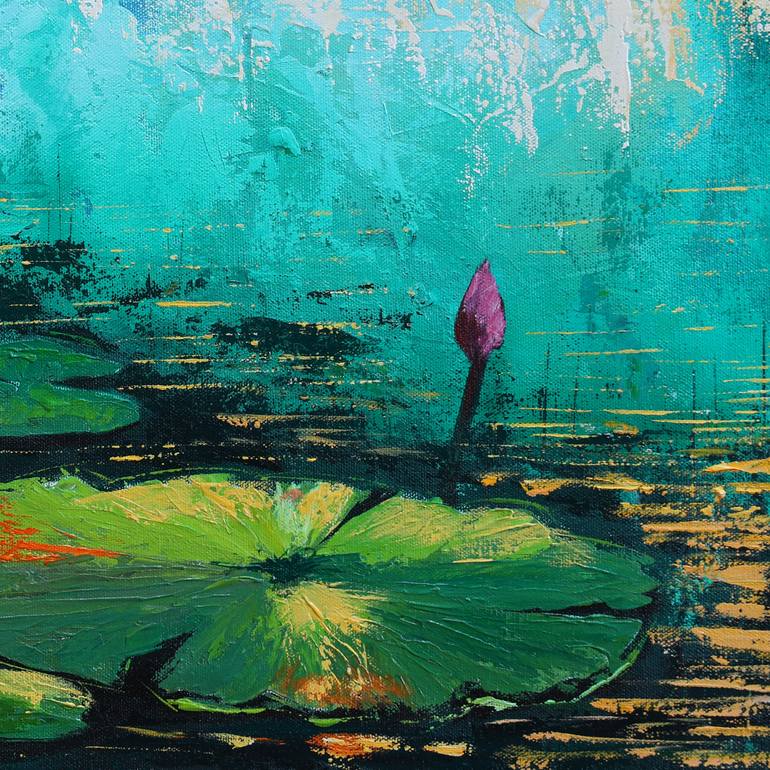 Original Abstract Nature Painting by Ravi Kumar