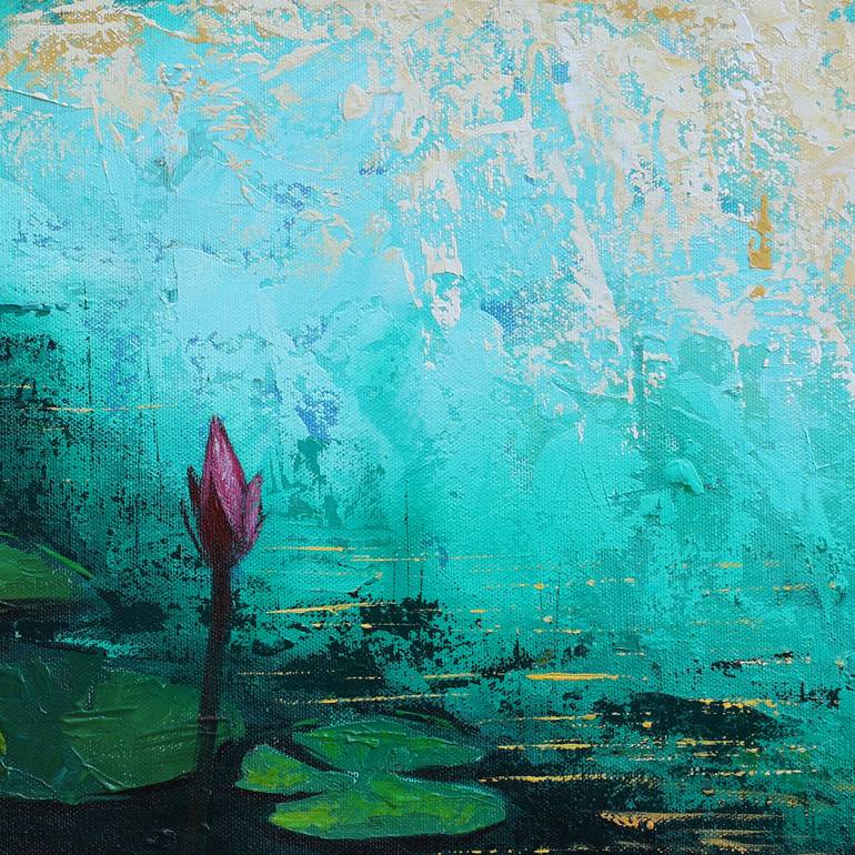 Original Abstract Nature Painting by Ravi Kumar