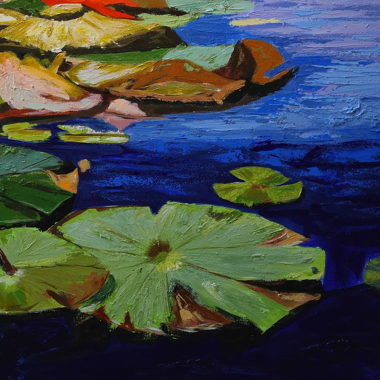 Original Abstract Nature Painting by Ravi Kumar
